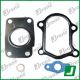 Turbocharger kit gaskets for IVECO | 53039700102, 53039700114